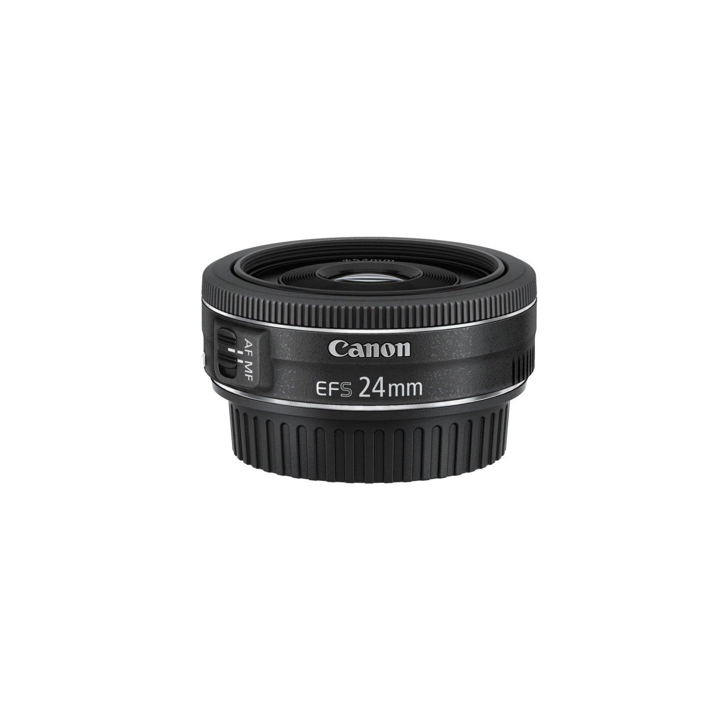 Canon EF-S 24mm F2.8 STM pancake lens (52mm filter thread) black, EF-S2428STM