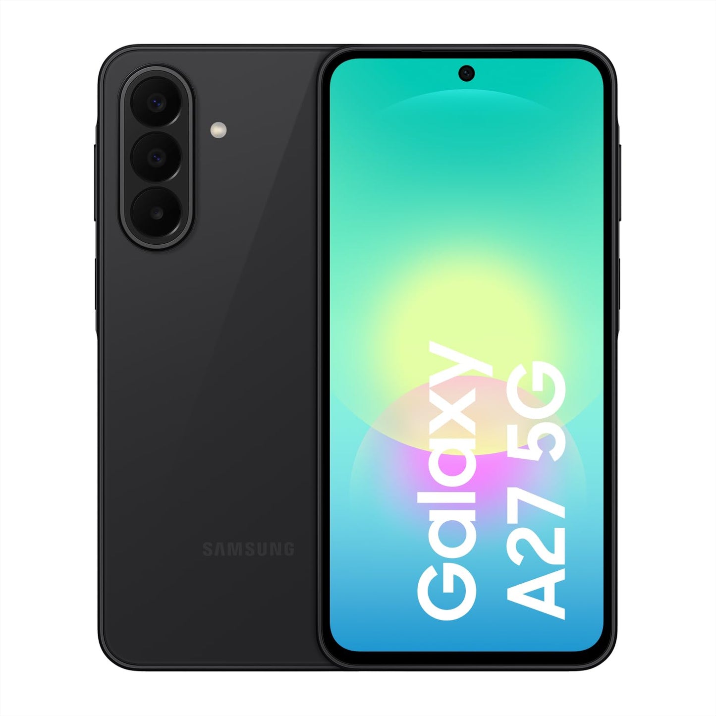 Samsung Galaxy A27 5G Smartphone with AI Functions, Mobile Phone, Black, 128GB - SM-A276BZKBEUB