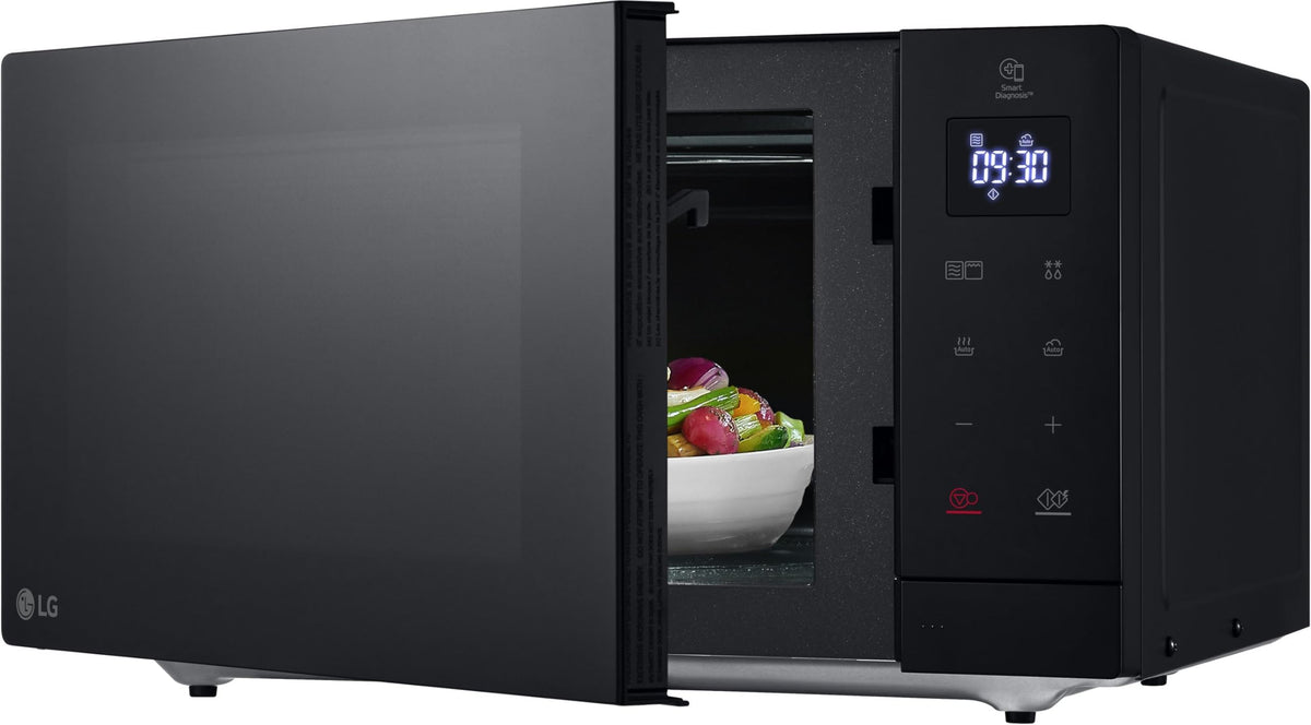 LG MH7032JAS Microwave (30 L, 1000 W) with Grill (LED Display, 28 Automatic Programs, Easy to Clean), Black