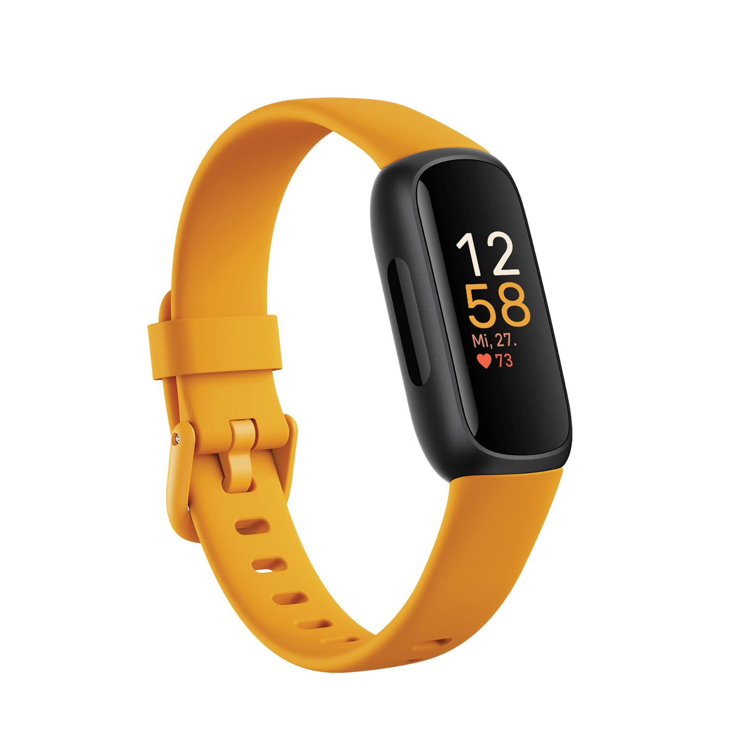 Google Fitbit Inspire 3 - health & fitness tracker for women / men - heart rate measurement, stress management, sleep analysis & up to 10 days battery life - fitness watch compatible with Android/iOS - FB424BKYW