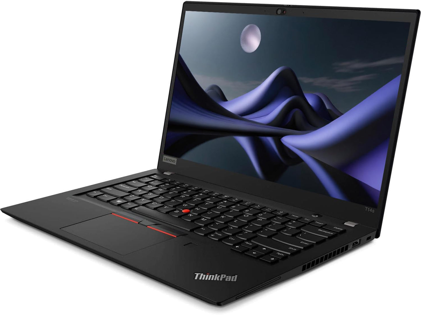 Lenovo Thinkpad T14s Gen 1 Business Laptop, 14 inch FHD (1920x1080), AMD Ryzen 5 Pro 4650U, 16GB RAM, 256GB SSD, QWERTZ keyboard, Windows 11 Pro (refurbished)