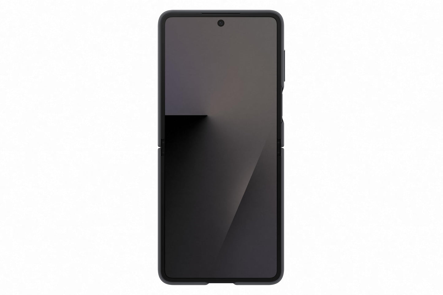 Samsung Silicone Ring Case EF-PF766 for the Galaxy Z Flip7, smartphone cover, mobile phone case including ring holder, silicone, protective case, shockproof, thin and easy to grip, black - EF-PF766TBEGWW