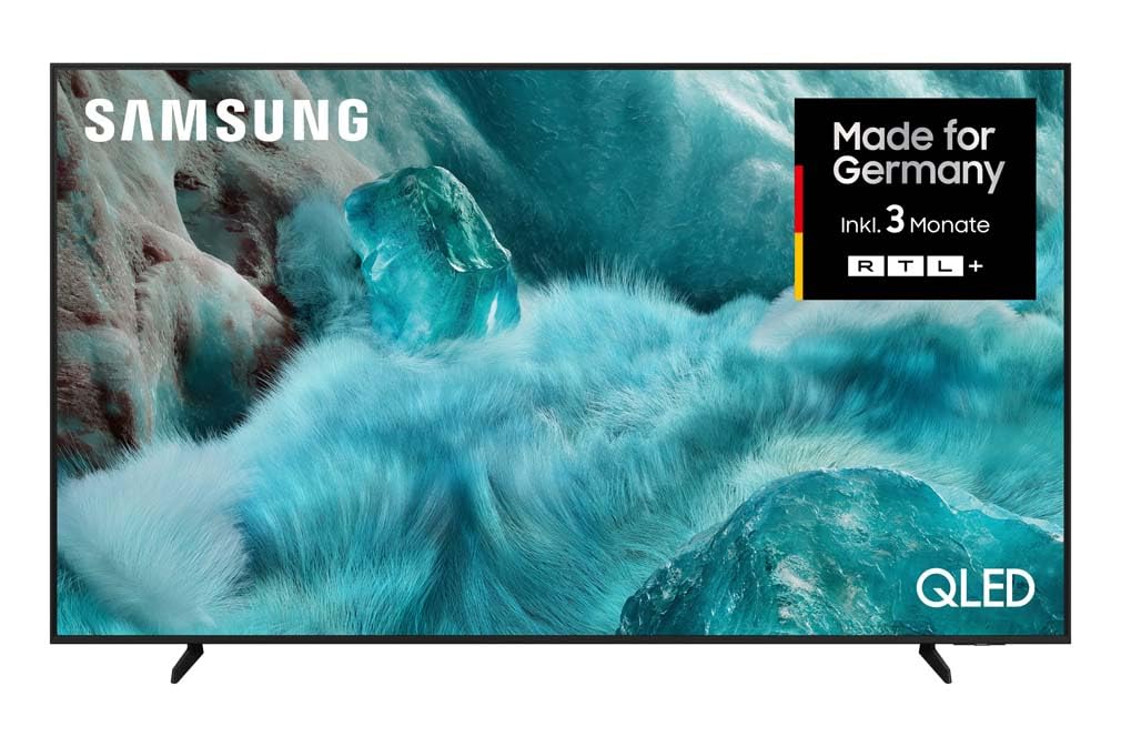 Samsung QLED 4K Q7FA 65 inch (163 cm) UHD, Q4 AI Processor, Quantum Dot, Upscaling, Gaming Hub, Knox Security, Smart TV, 2025 - GQ65Q7FAAU