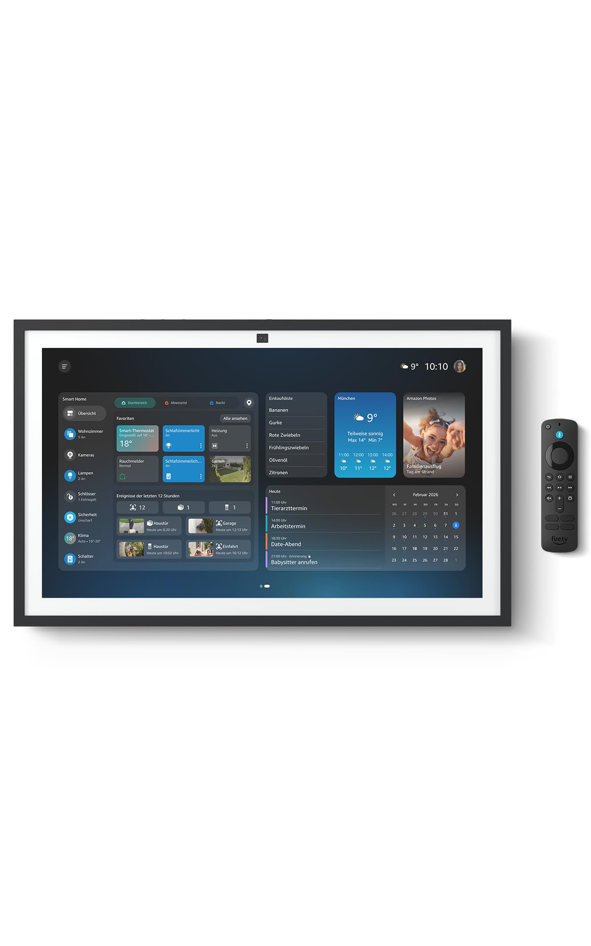 Amazon Echo Show 21 (latest generation) | Stunning 21-inch smart display with built-in Fire TV, powerful sound, immersive HD streaming, with Alexa+ Early Access - SY7323