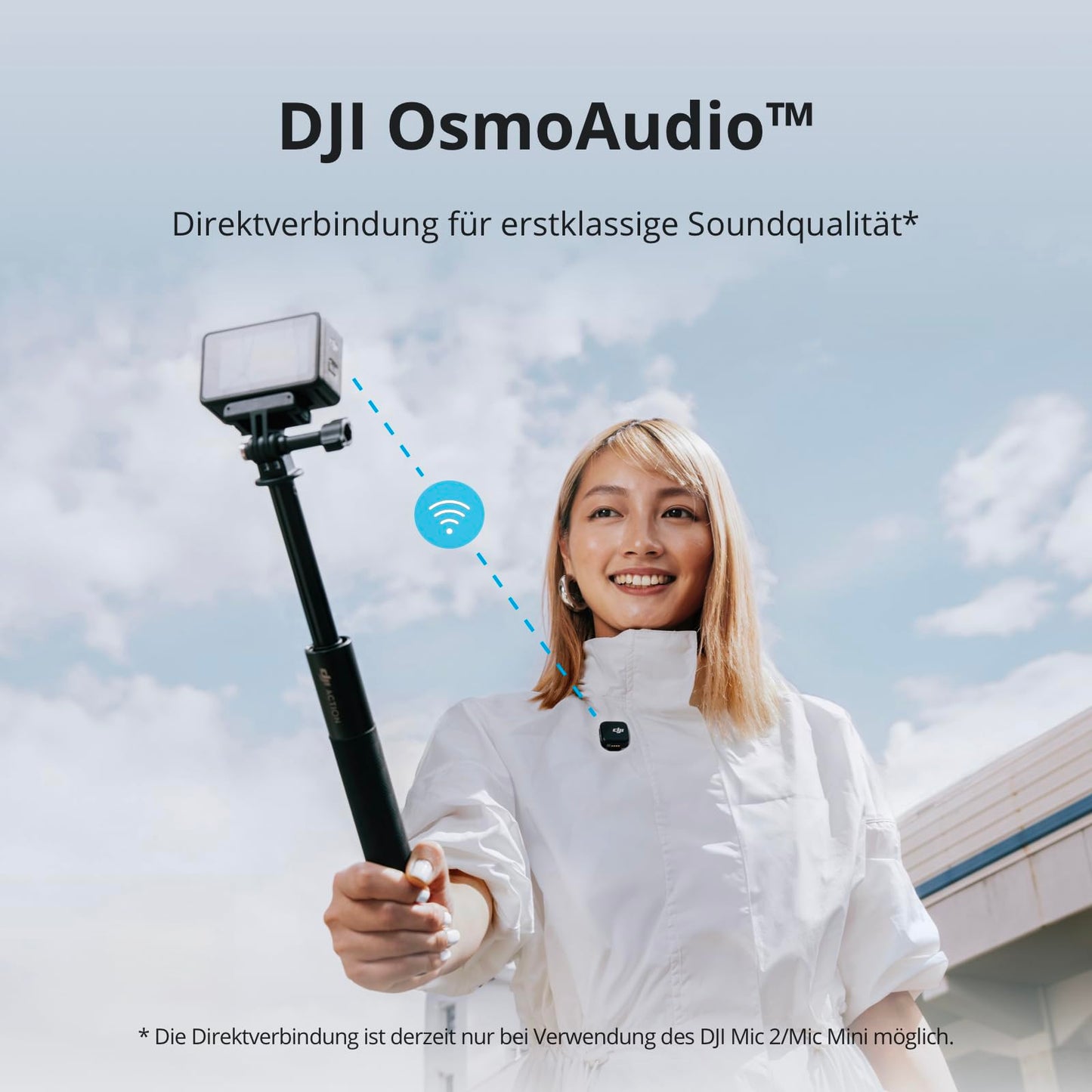 DJI Osmo Action 4 + Mic Mini Sender (Infinity Schwarz) CP.OS.00000270.01