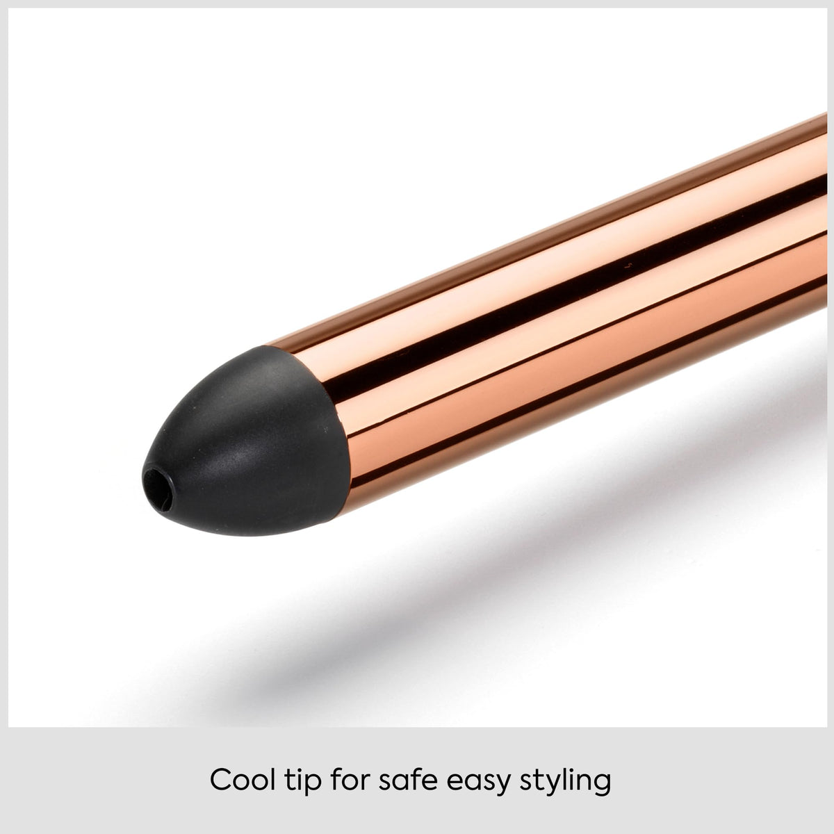 BaByliss Titan Wave Wand, durable waves effortlessly, 28 mm genuine titanium barrel, quick heating, up to 210 C, black - 2356U