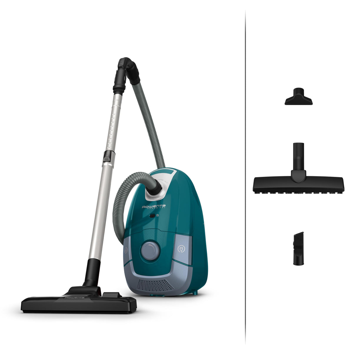 Rowenta Power XXL Bagged Vacuum Cleaner - 900 Watts, 4.5 L Dust Bag - RO3143