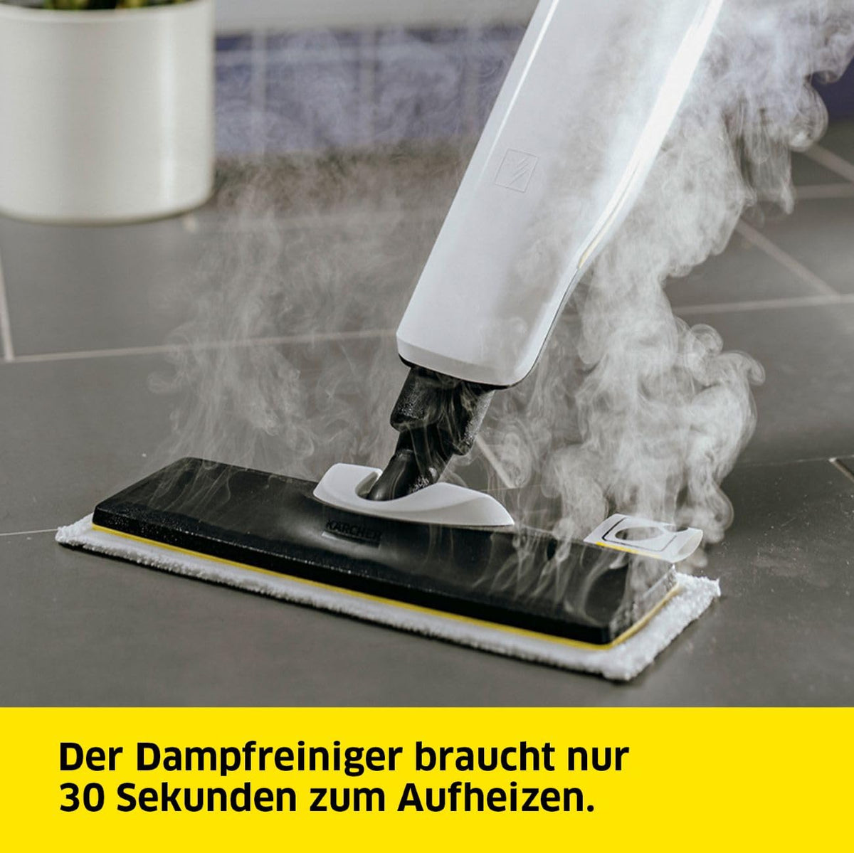 Kärcher Steam Cleaner SC 2 Upright, Heating Time: 30 s, Tank: 0.4 l - 1.513-500.0
