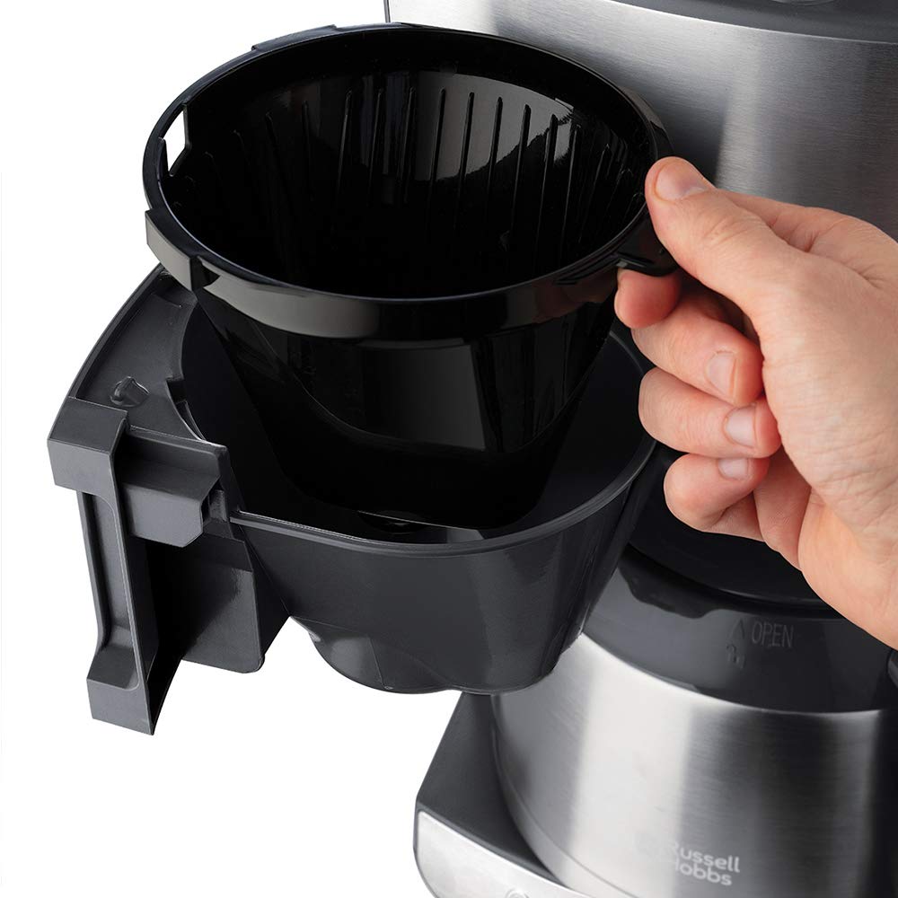 Russell Hobbs Filtru de cafea Grind&Brew, 1,25 l, 1-10 căni - 25620-56