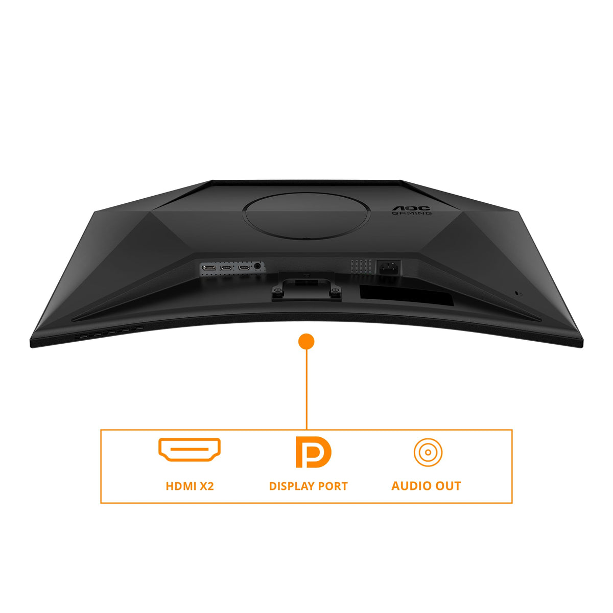 AOC CQ32G4VEAD 32-inch Curved WQHD Gaming Monitor, 180Hz, Fast VA Panel, 1ms GtG, Adaptive Sync, HDR10, FreeSync, (2560x1440 HDMI 2X 2.0 DP 1x 1.4) Black