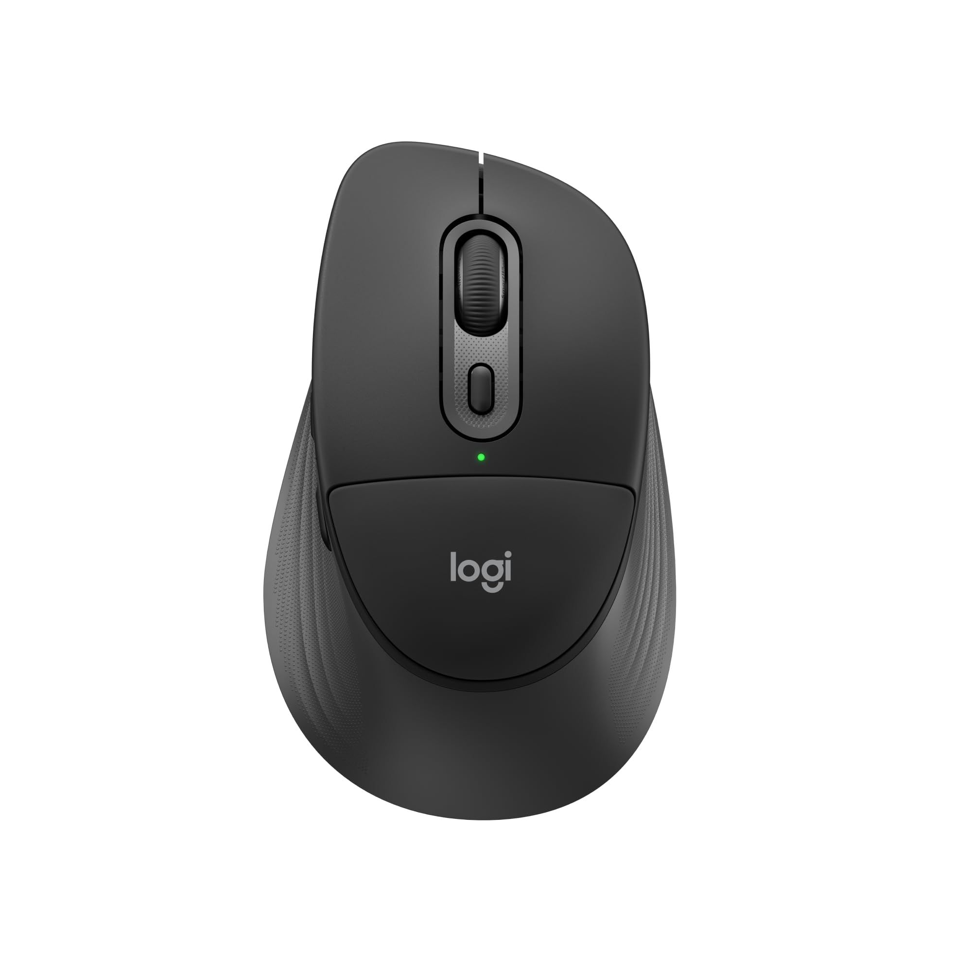 Logitech Signature Comfort Plus M850 L Wireless Mouse, Bluetooth Mouse with Palm Cushion, Silent Clicks, 24 Month Battery, Customizable Buttons, Windows, Mac, iPad - Black - 910-007807