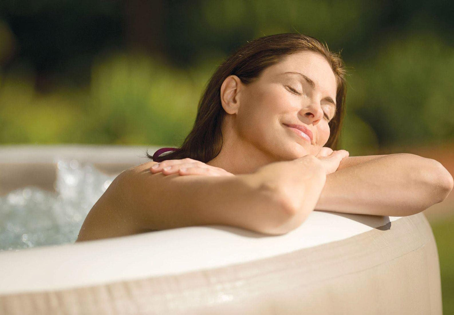 Intex whirlpool, beige, Ø 196 x 71 cm - 28426