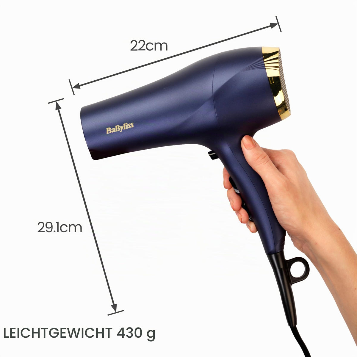 BaByliss Midnight Luxe Dryer UK - 5781U