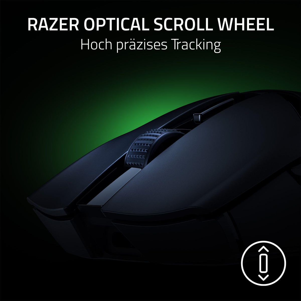 Razer Cobra HyperSpeed - mouse de gaming wireless ușoară și personalizabilă - 62g - senzor de 26K DPI - AI Prompt Master - rată de polling de 1000 Hz - wireless 2,4 GHZ și Bluetooth - Chroma RGB - PC/Mac | Negru - RZ01-05570100-R3G1
