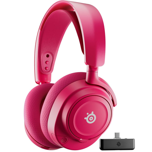 SteelSeries Arctis Nova 7X Wireless Gen 2 Xbox Gaming-Headset - Control aplicație în timp real - Peste 50 de ore de autonomie a bateriei - Posibilitate de utilizare simultană 2,4 GHz/Bluetooth - PC, PS5, PS4, Switch 1/2, dispozitive mobile - 61760