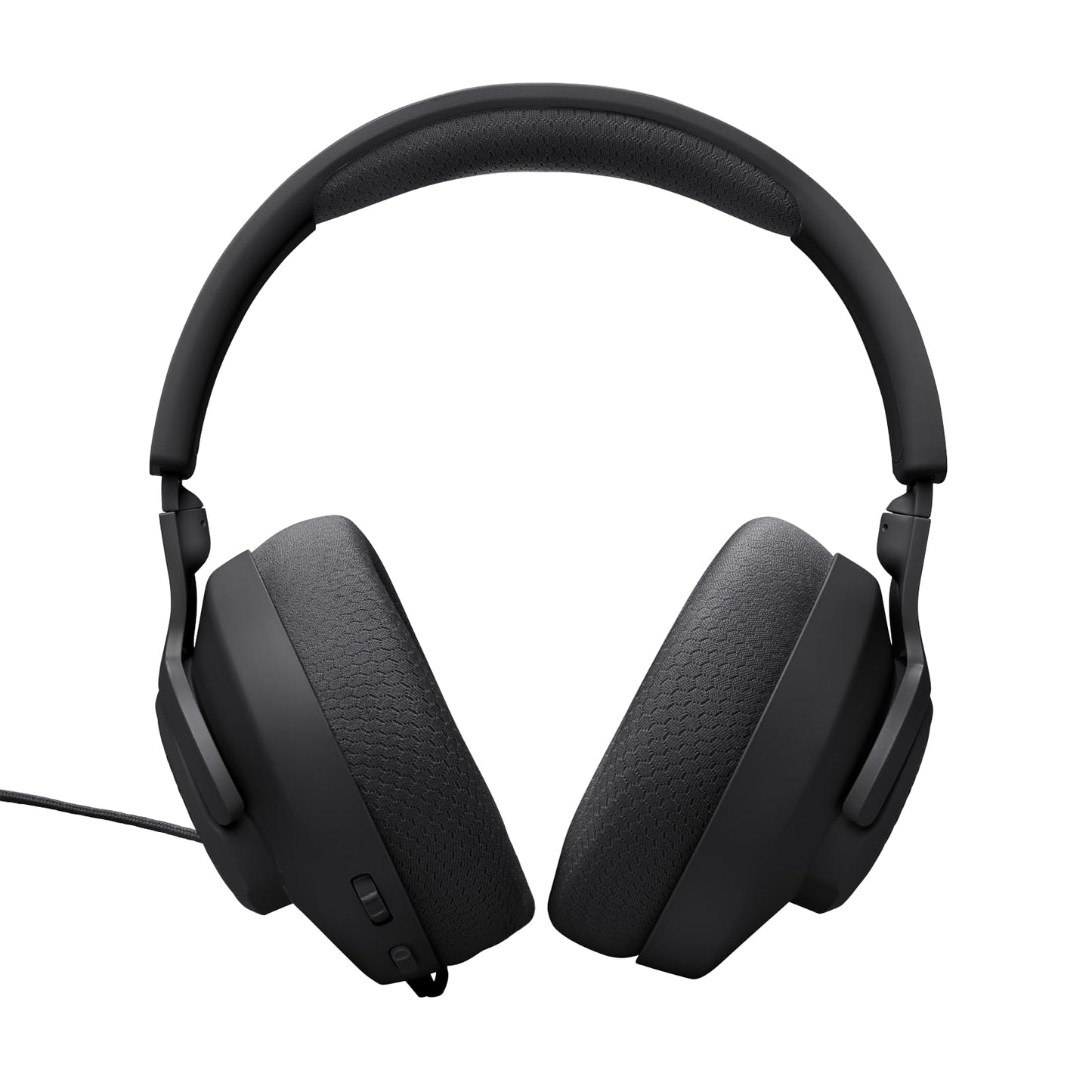 JBL Quantum 100M2 Wired Over-Ear Gaming Headset with JBL QuantumSOUND Signature, 3.5mm jack, multi-platform compatibility and detachable microphone with mute option, black - JBLQTUM100M2BLK