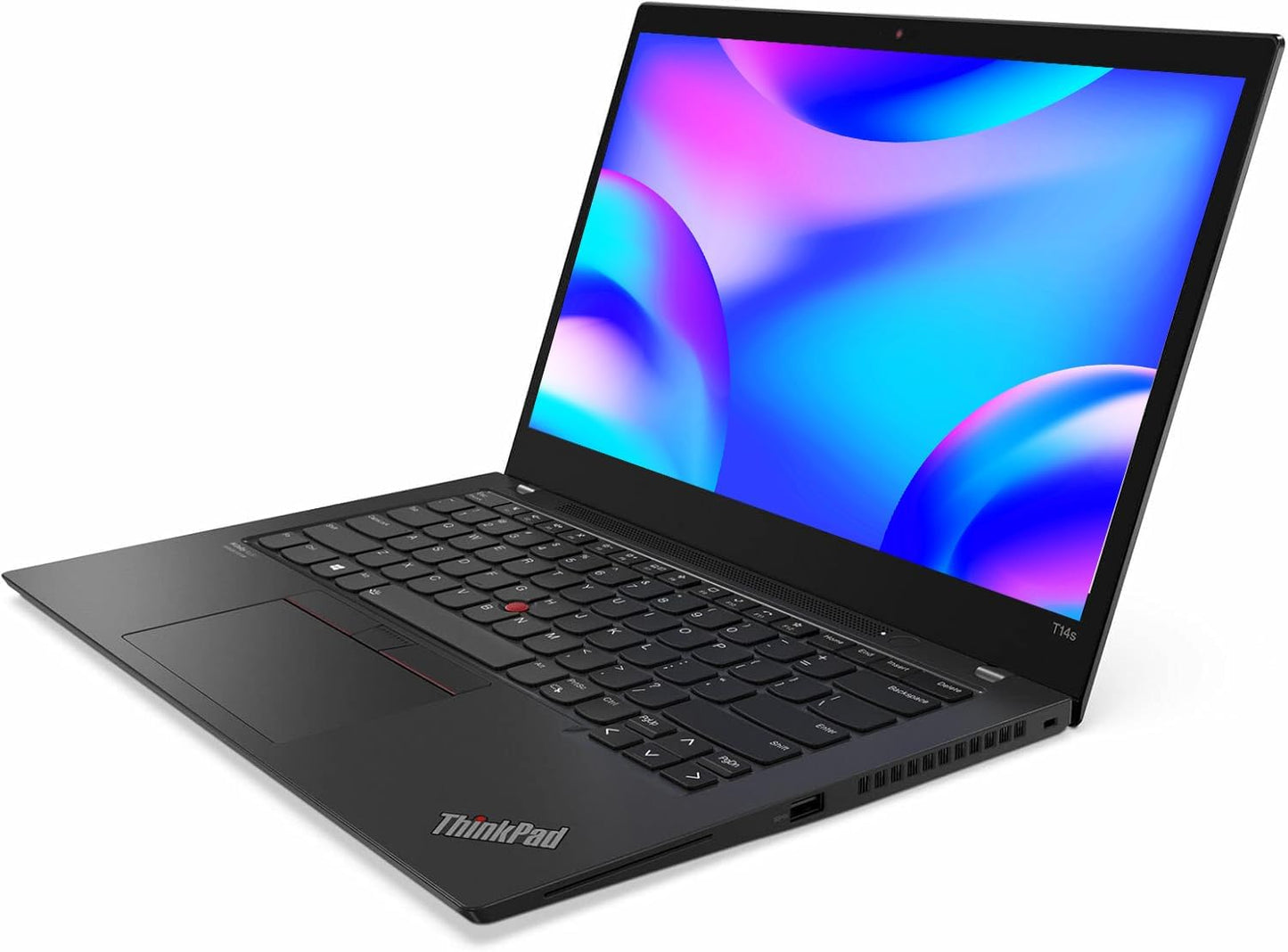 Lenovo ThinkPad T14s Gen 2 Touchscreen Laptop, 14 Inch FHD (1920x1080), Intel Core i7-1185G7, 32 GB RAM, 512 GB SSD, QWERTY Keyboard, Windows 11 Pro (Refurbished)