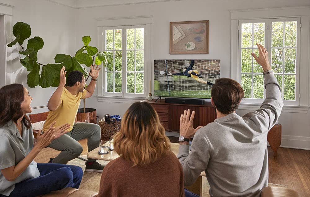 Sonos Beam (Gen 2) - Soundbar - wireless - Ethernet, Fast Ethernet, IEEE 802.11b/g/n/ac, black - BEAM2EU1BLK