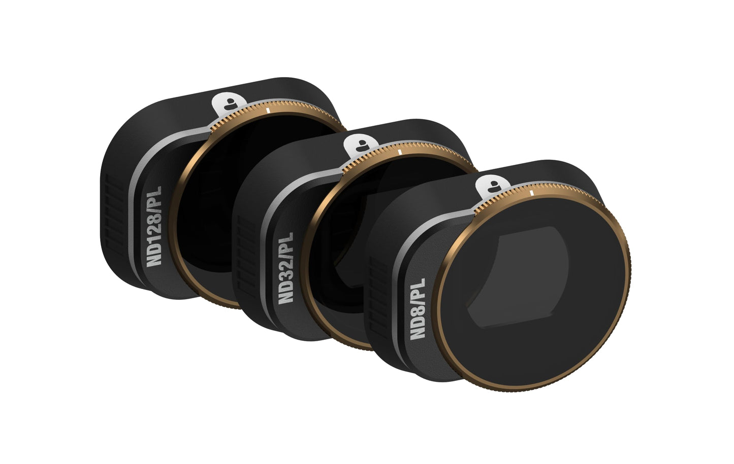 PolarPro - DJI Mini 4 Pro Vivid ND8/PL + ND32/PL + ND128/PL (3-Pack) - Filter set for DJI Mini 4 - MINI3-PRO-VIVID
