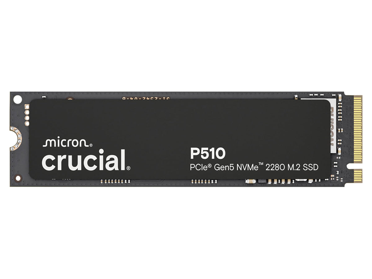 Crucial P510 – SSD – 1 TB – internal – M.2 2280 – PCI Express 5.0 x4 (NVMe) - CT1000P510SSD8