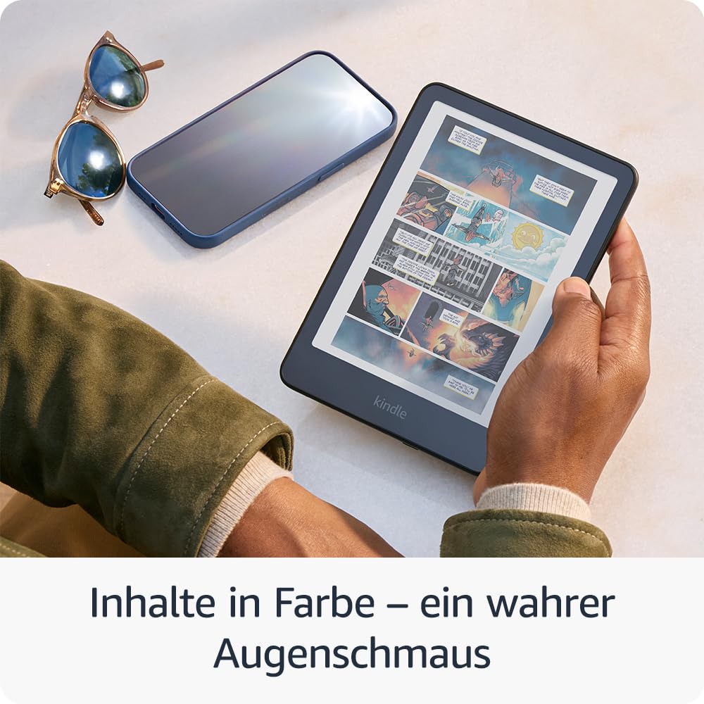 Amazon Kindle Colorsoft (latest generation) – With color display and front light with adjustable color temperature – 16 GB - SA58CB