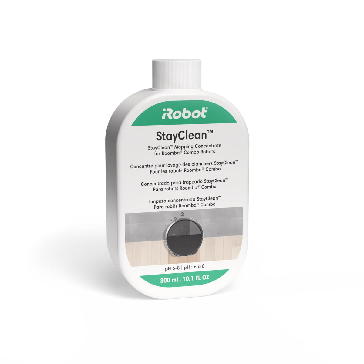 iRobot Piese de schimb originale, soluție de curățare pentru podele dure Roomba 405 și 505 300 ml - 4850569