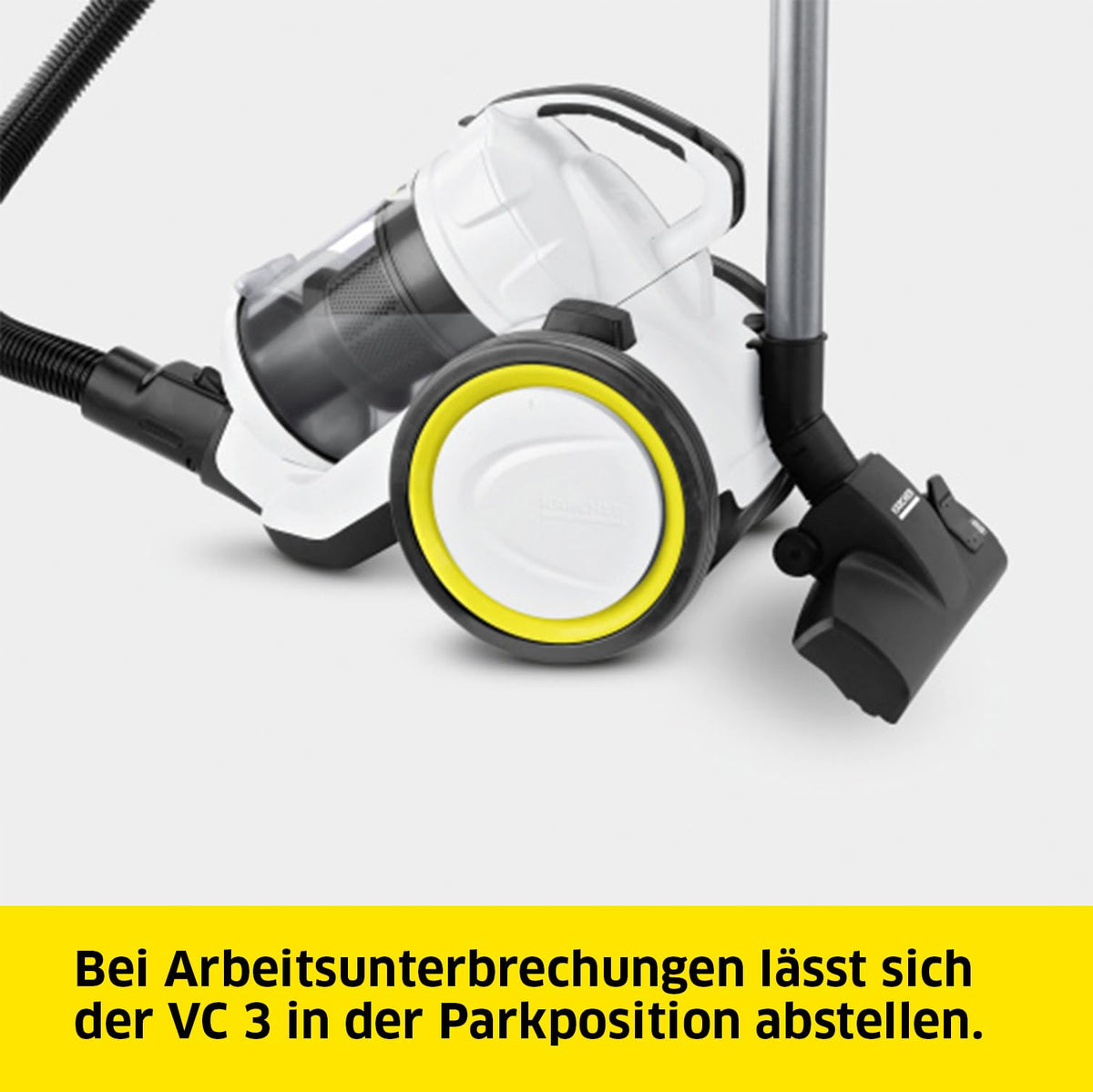 KÄRCHER Vacuum Cleaner VC 3, bagless, 700 Watt, 1.5 m suction hose - 1.198-053.0
