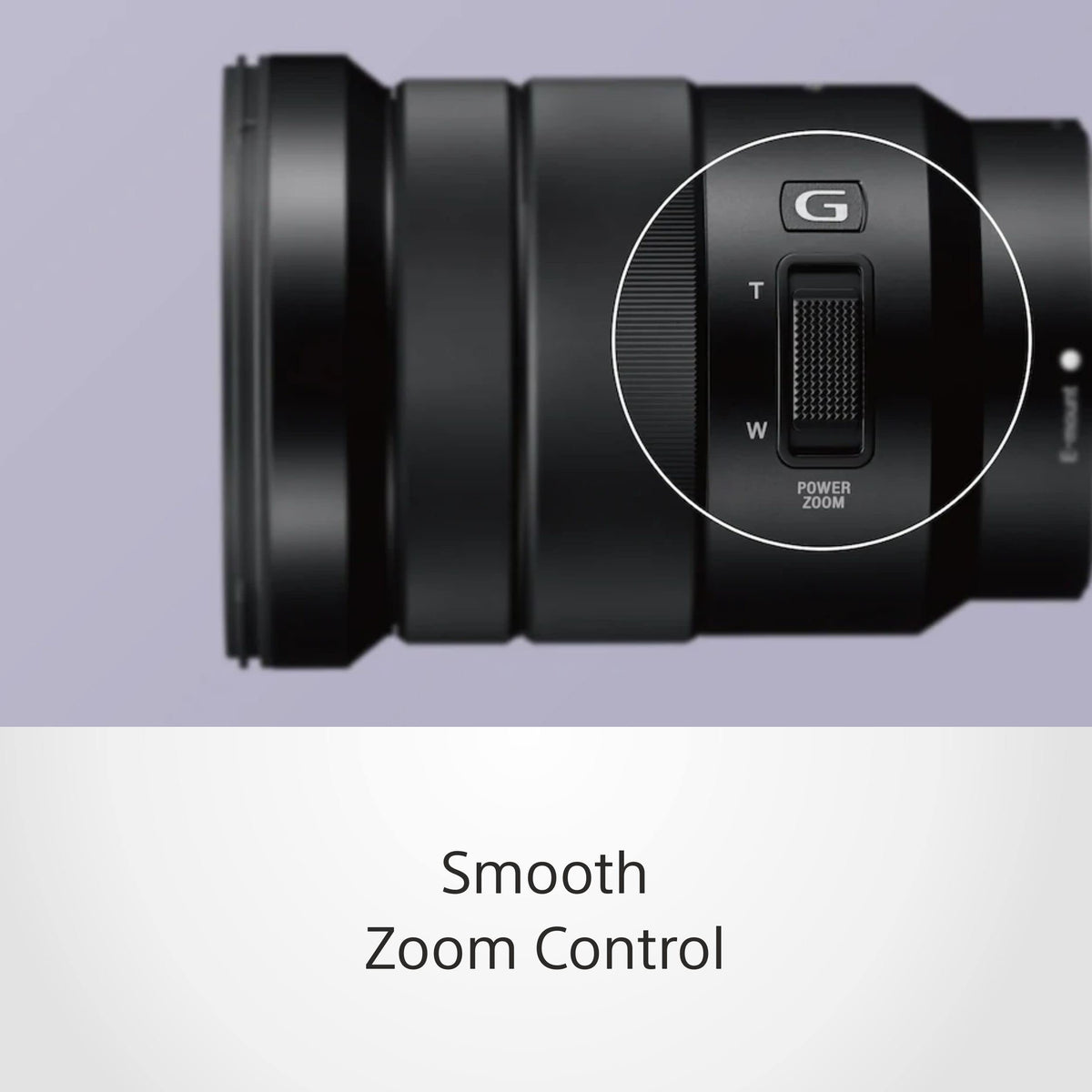 Sony SELP18105G – Obiectiv zoom 18–105mm F4 G OSS (APS-C E-Mount, Powerzoom cu diafragmă constantă, ideal pentru video și fotografie, compatibil cu Sony Alpha ZV-E10, A6400, A6700, negru)