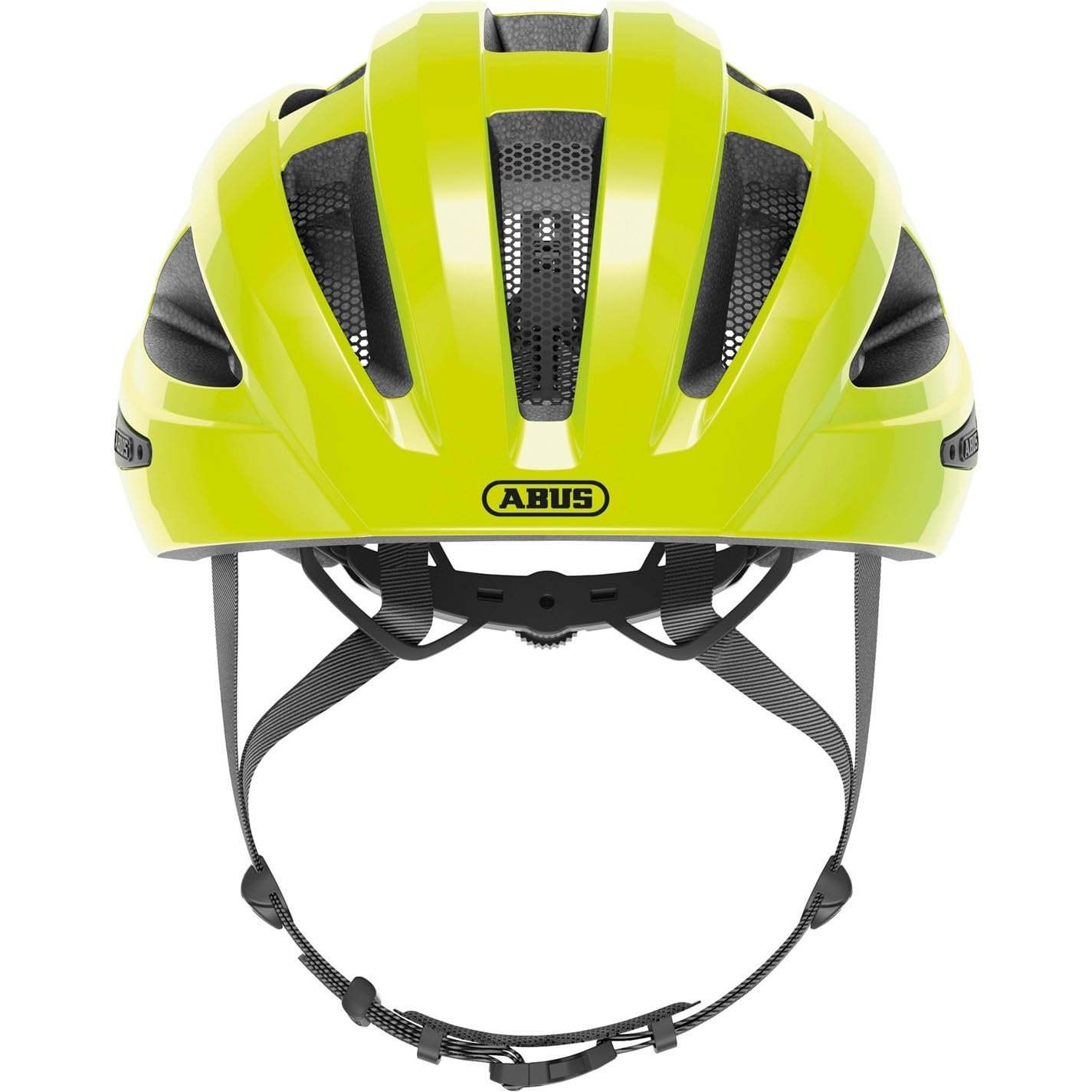 ABUS 87230 Bicycle Helmet, Yellow (Signal Yellow), M (52-58 cm)