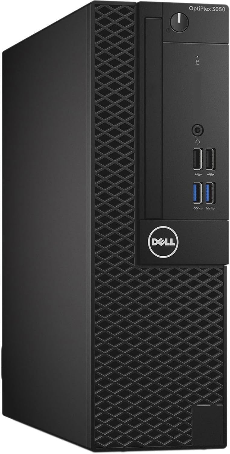 Dell Optiplex 3050 SFF PC Desktop Computer, Windows 11 Pro + Office 2021, Intel Core i7-6700 RAM 16GB DDR4 SSD 512GB HDMI Display Port (Refurbished) (DELL-3050-SFF-I7-16-512)