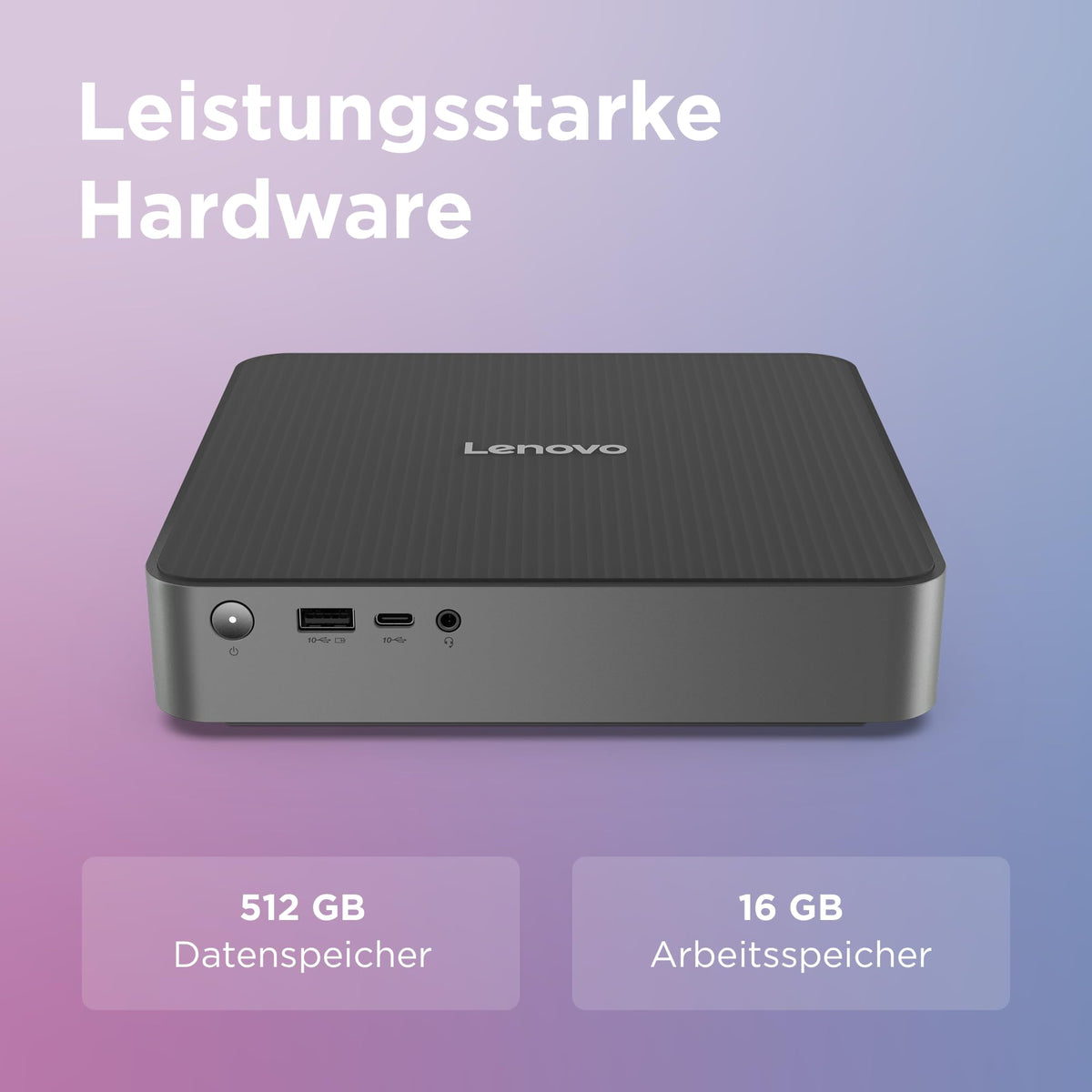 Lenovo IdeaCentre Mini PC | Intel Core 7 | 16GB RAM | 512GB SSD | 1L - 91B2005EGF