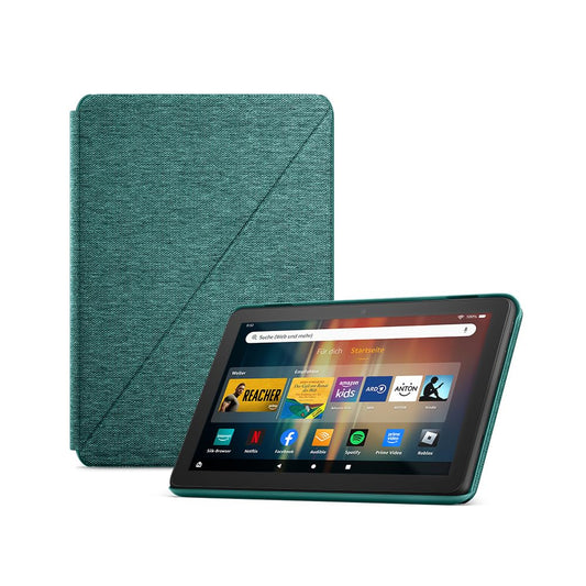 Amazon's new case for the Fire HD 8 tablet (only compatible with 12th generation tablets), emerald - 53-036074