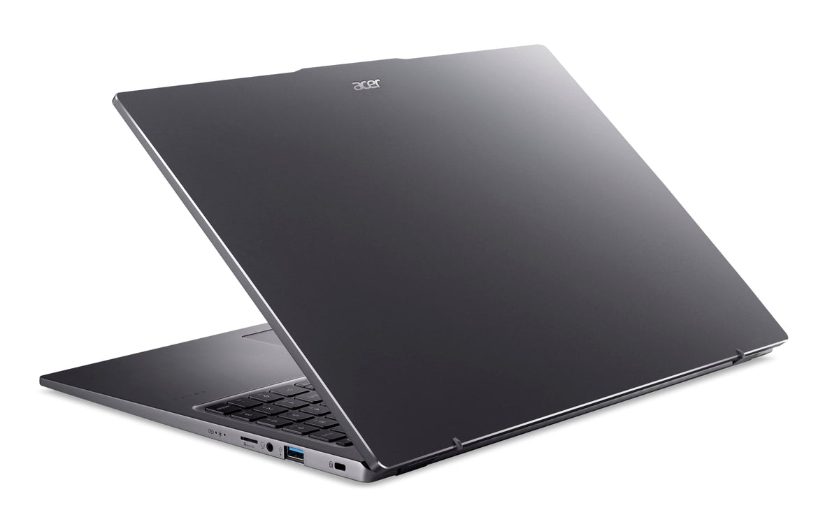 Acer Swift Go 16 SFG16-72-561M Ultraptop Copilot 16 Zoll WQXGA IPS 60Hz (Intel Core Ultra 5 125U, 16 GB RAM, 512 GB SSD, Intel Graphics, Windows 11) Grau, Metal-Finish