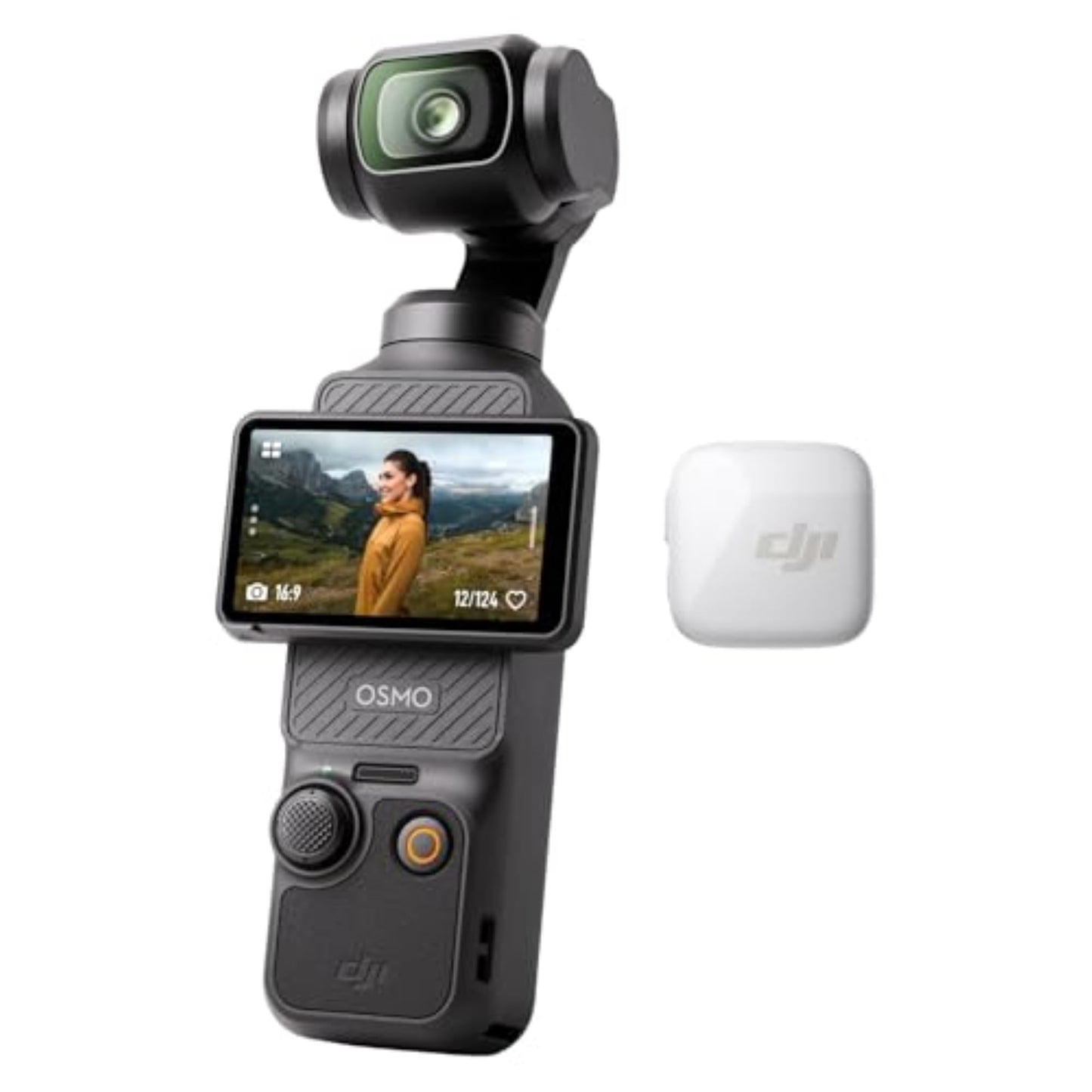 DJI Osmo Pocket 3 + Mic Mini Sender (Polarweiß)