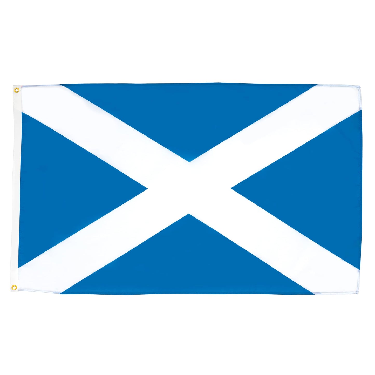 AZ FLAG - Scotland Flag - 250x150 cm - Large Scottish Flag 100% Polyester with Brass Eyelets - 300g - K_55