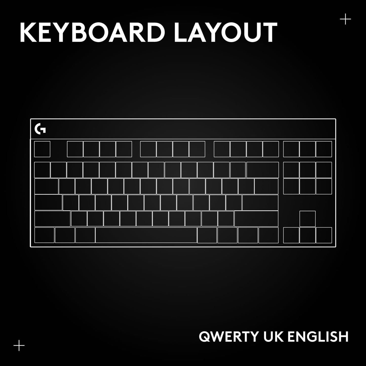 Logitech G213 Prodigy RGB Gaming Keyboard, UK QWERTY Layout - Black - 920-008091