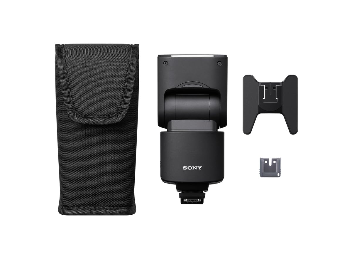 Sony HVLF46RMA external flash with wireless radio control (powerful, dimmable flash for camera recordings, ideal for photo and video production, compatible with Sony cameras) - HVLF46RMA.CE7
