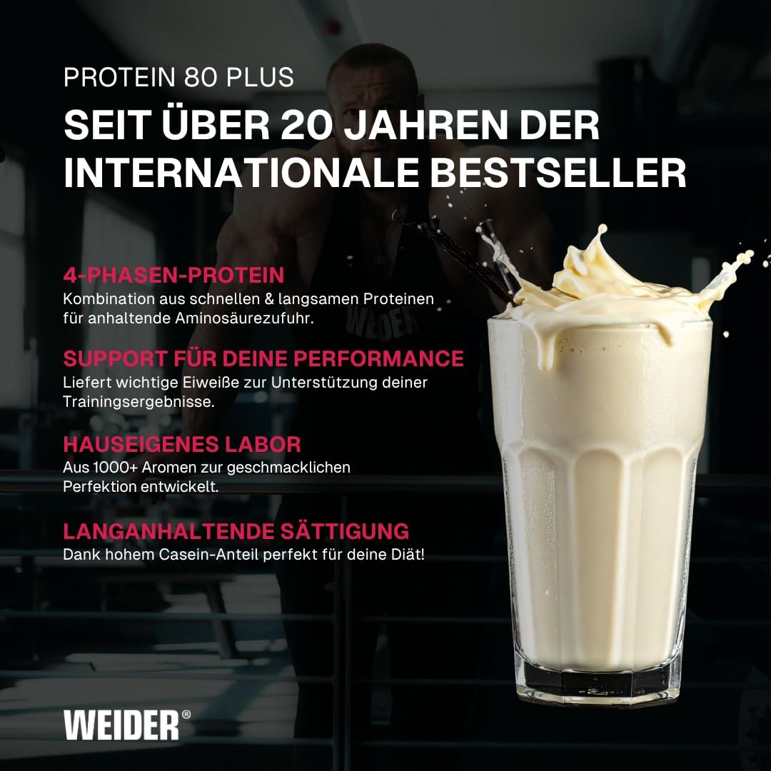 Weider Protein 80 Plus, 500g, Coconut - WN-30195