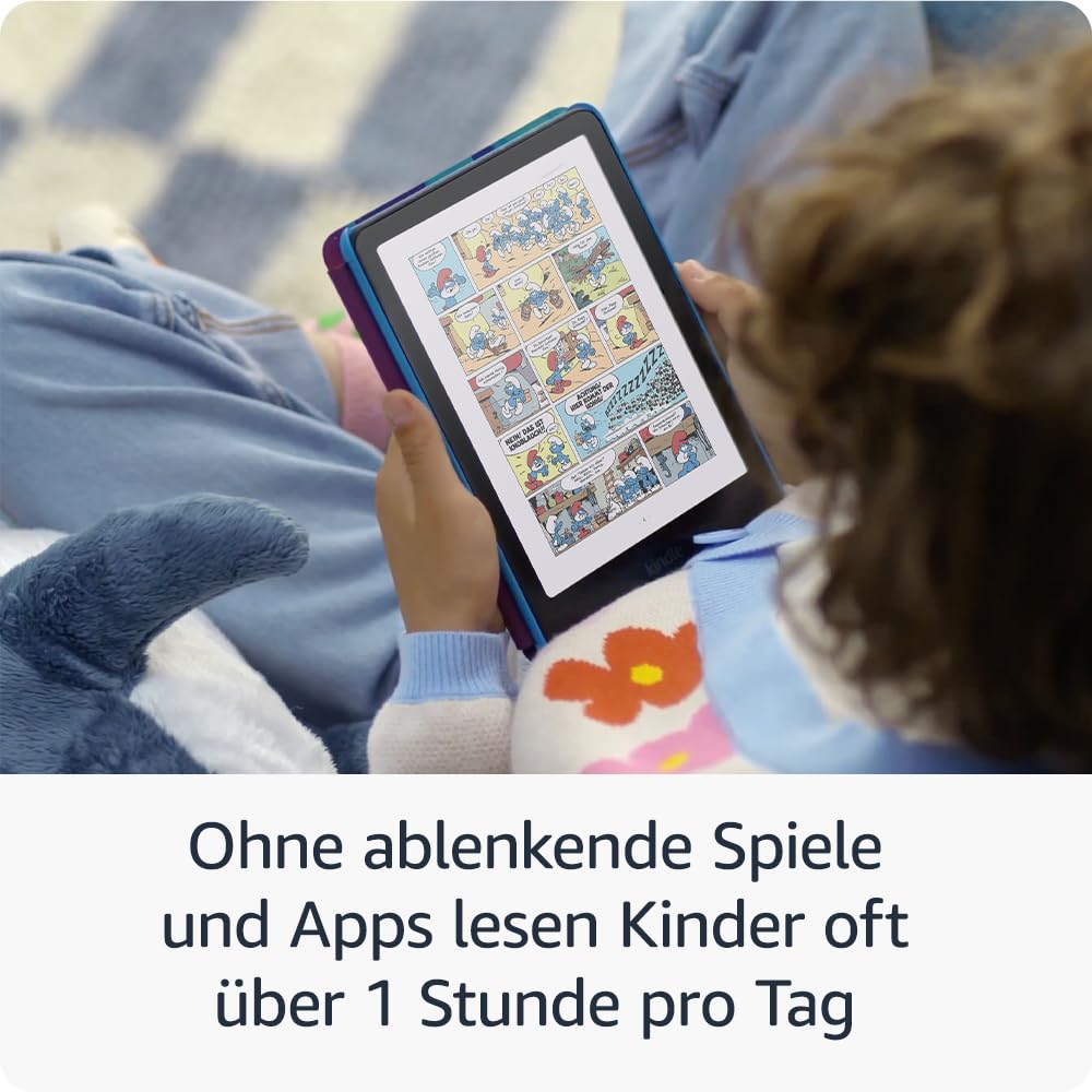Amazon Kindle Colorsoft Kids (latest generation) - The first color Kindle for children, with case - 16 GB - Star Time - SA58CB