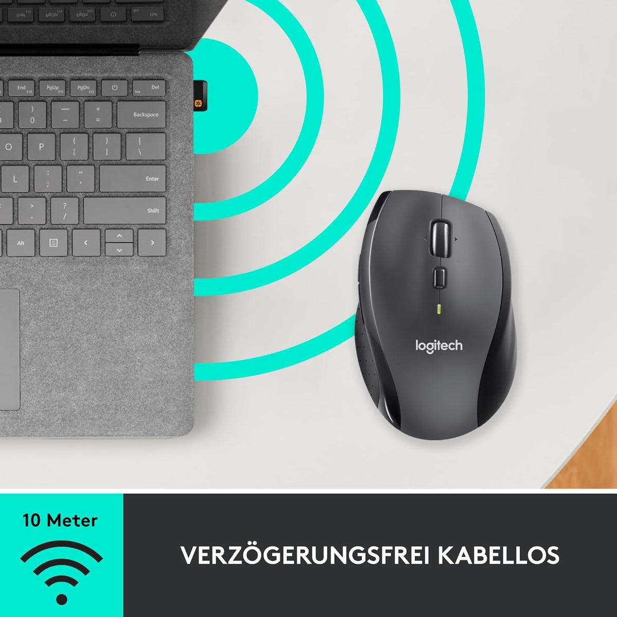 Logitech M705 Marathon Wireless Mouse - 910-001949