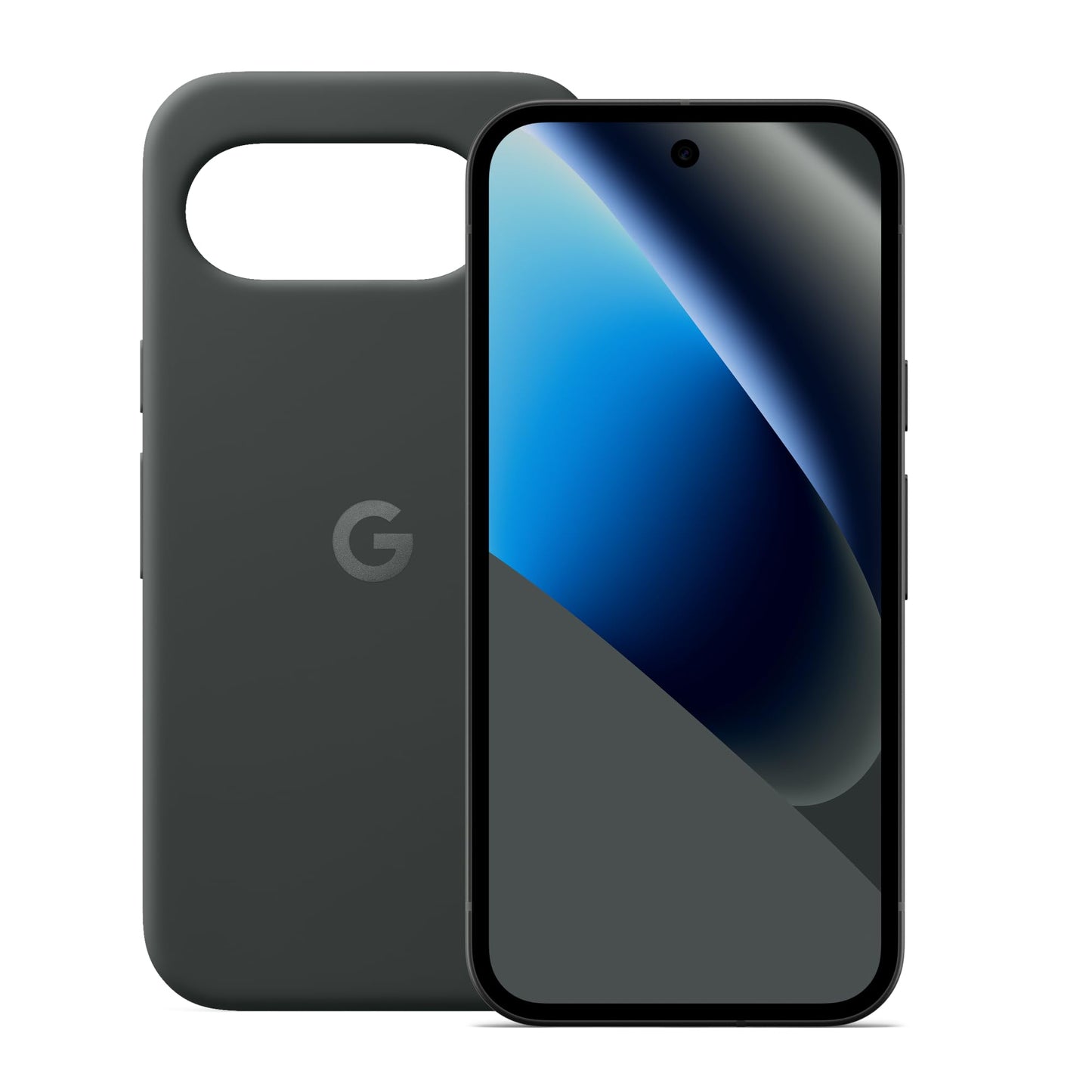 Google Pixel 10a - 7 years of Pixel Drops, more than 30 hours of battery life, camera coach, Gemini Live - Obsidian, 128GB + Pixel 10a Case - Made from recycled plastic - Obsidian