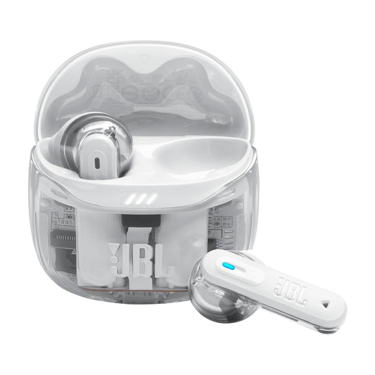 JBL Tune Flex 2 Ghost Edition White