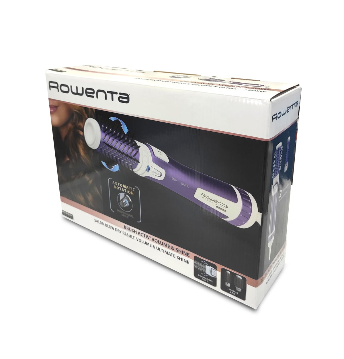 Rowenta Brush Activ Volume & Shine, Hot Air Brush, CF9530
