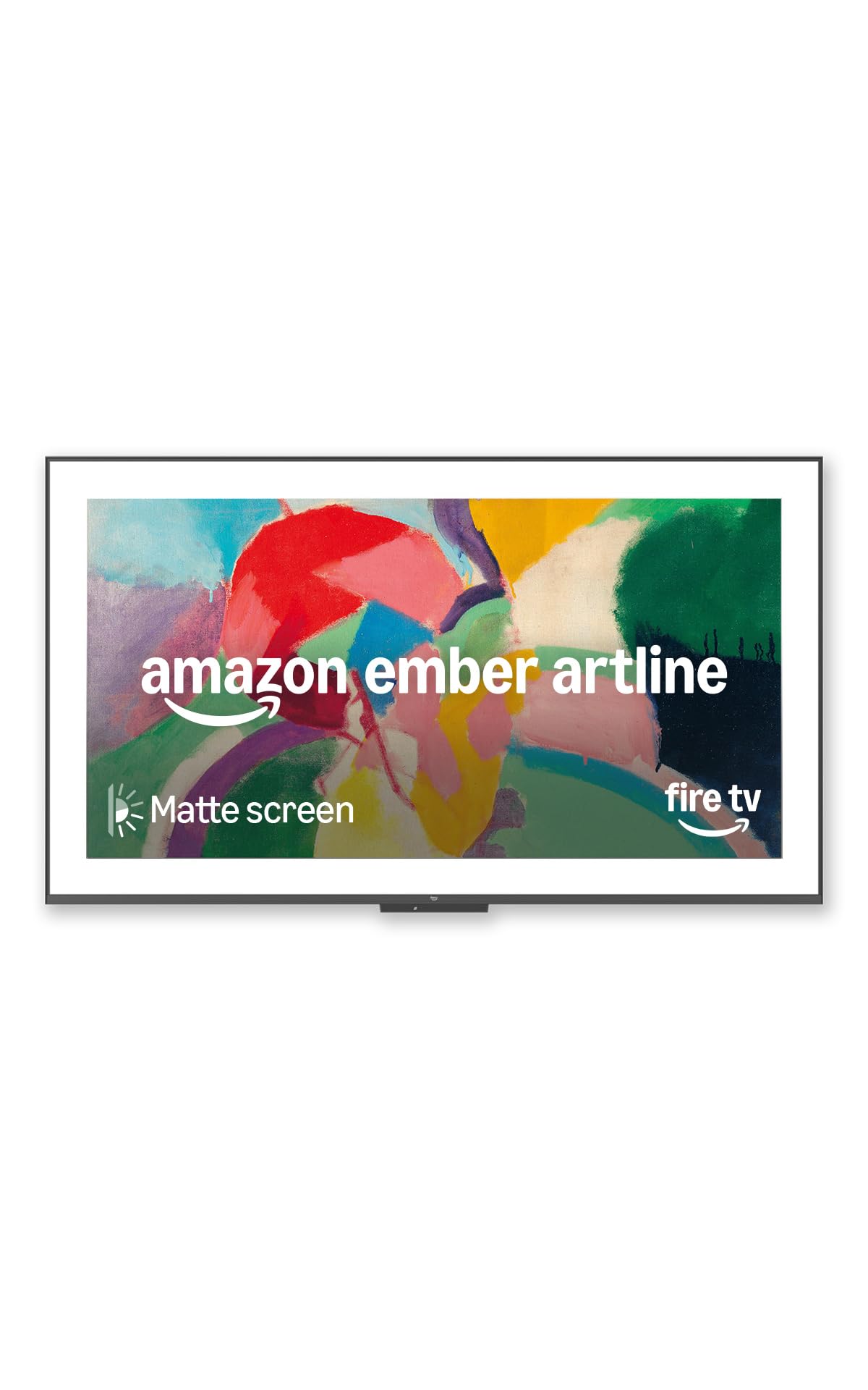 Amazon Ember Artline 55 inch with Fire TV (latest generation), 4K Ultra HD QLED Smart TV and art gallery, individual frames, HDR10+, voice control with Alexa - Without frame - YKF469-B215