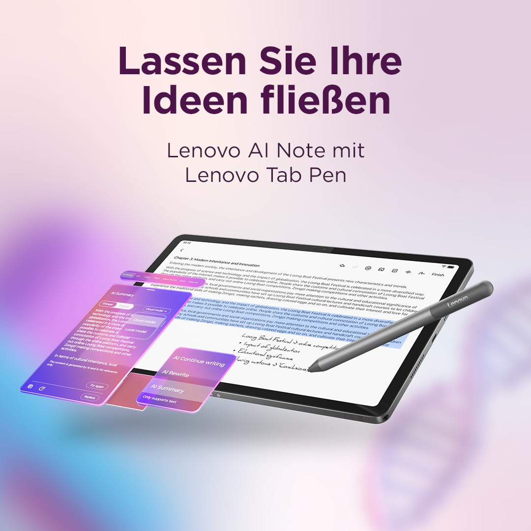 Lenovo Idea Tab | Tablet | AI | 11" | 4GB | 128GB | Android | Blue - ZAFR0638DE