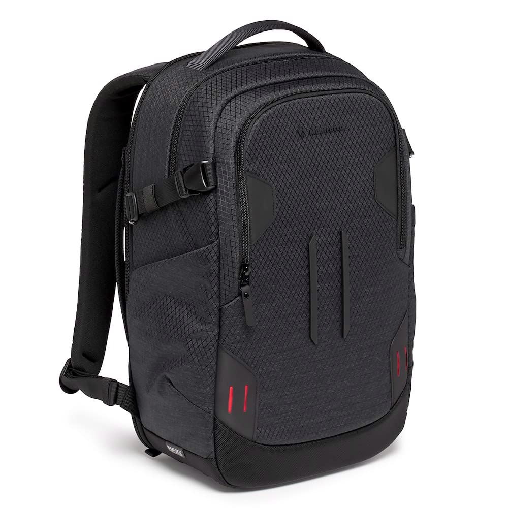 Manfrotto PRO Light Backloader S, Professional Camera Backpack, Top and Rear Access, Double Tripod Mount, Padded Backpack with Interchangeable Dividers, Black - MB