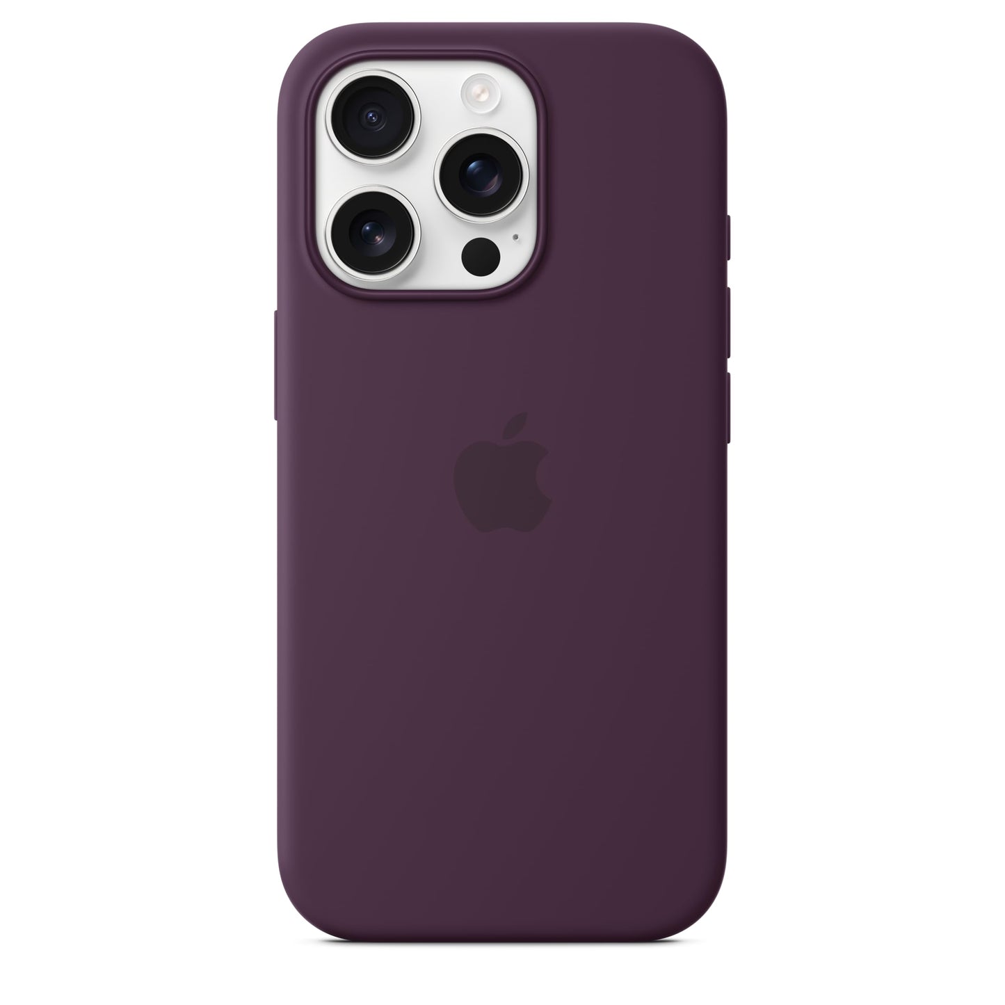Apple iPhone 16 Pro Silicone Case with MagSafe - Plum  - MYYM3ZM/A