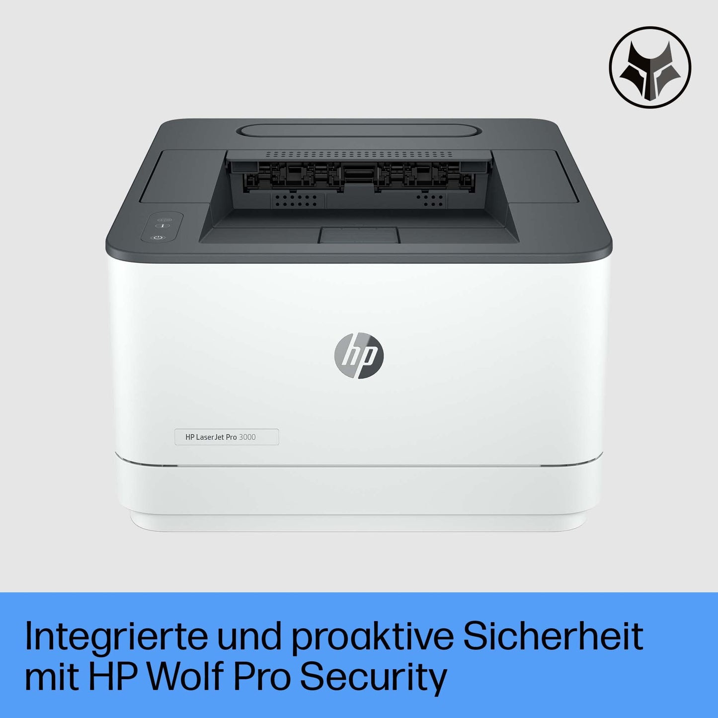 HP LaserJet Pro 3002dw Laser Printer, Automatic two-sided printing, Up to 33 A4 pages per minute, Hi-Speed USB, WiFi, Ethernet, Bluetooth, Smart App, Wolf Pro Security - 3G652F