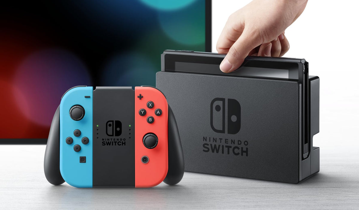 Nintendo Switch Console Neon Red/Neon Blue Switch Sports + 12 months NSO - 10014336