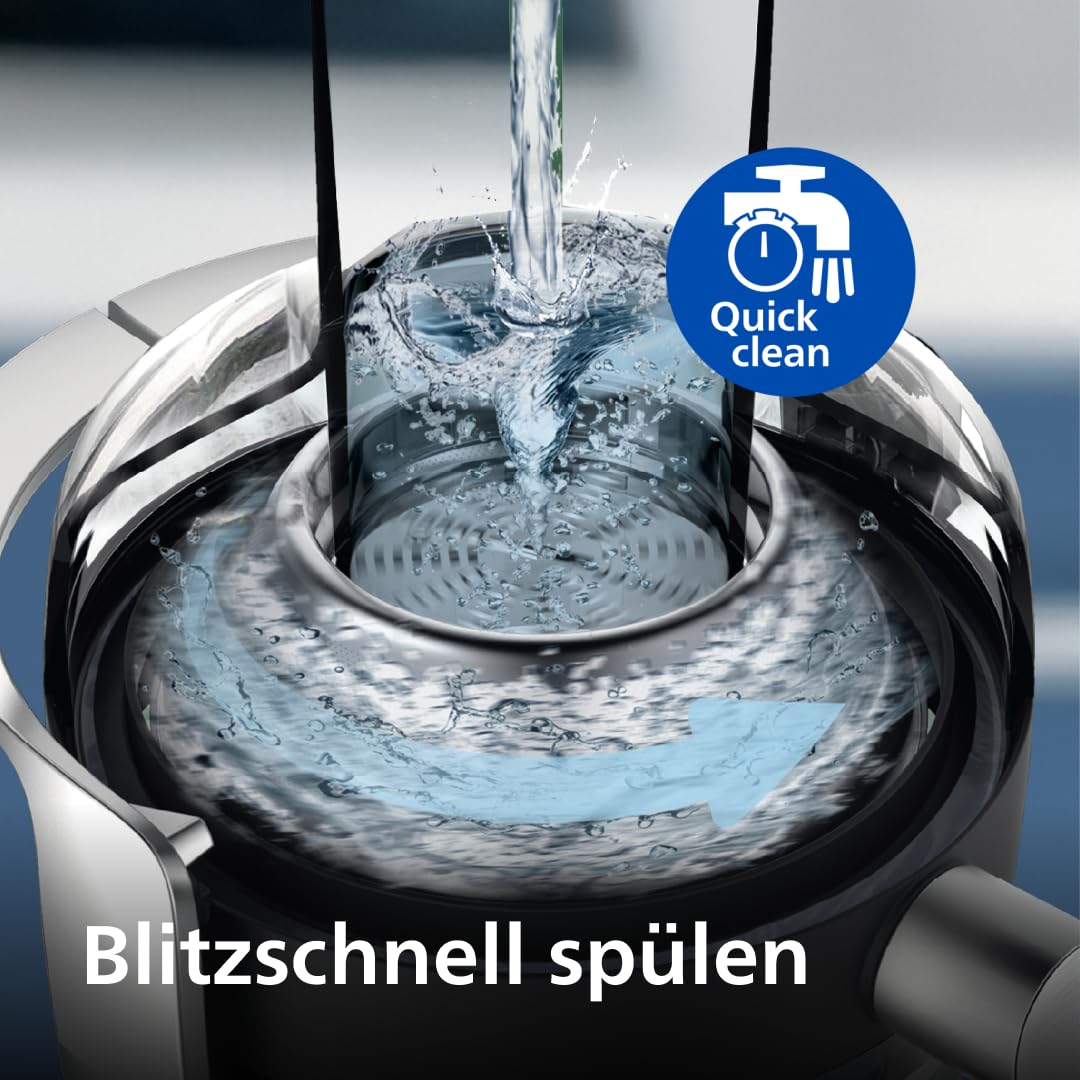 Philips 3000 Series Juicer - XXL filling chute, FibreBoost technology, QuickClean, 2L capacity, 1100W powerful motor for fresh & pulp-rich juice (HR1921/20) - HR192120